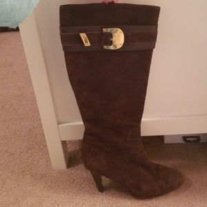 Italian suede Cole Haan fall boots